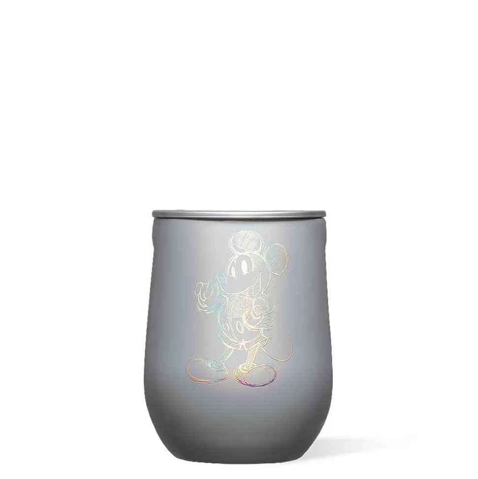 Stemless & Flute-CORKCICLE Disney100 Heritage Sketch Stemless Mickey Mouse Heritage Sketch