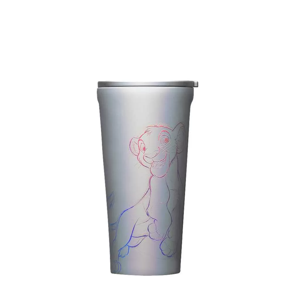 Tumbler-CORKCICLE Disney100 Heritage Sketch Tumbler Simba Heritage Sketch